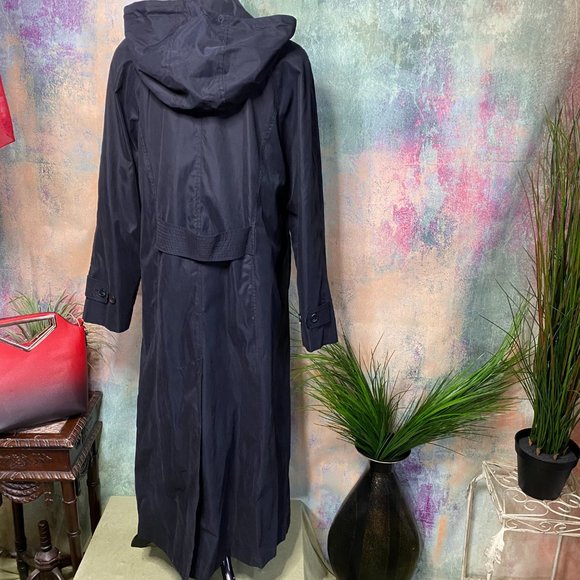 πLondon Fog Trench Rain Winter Coat w/ warm Liner - Picture 9 of 16